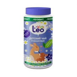 Леовит leo kids чай детский из лесных ягод сухой гранулир быстрорастворимый 6+мес 200г